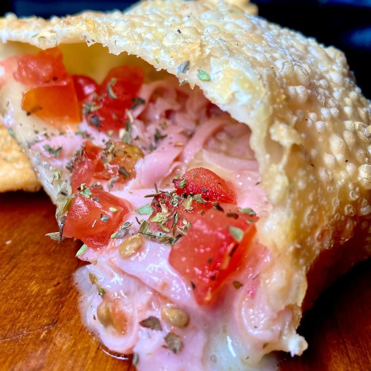 Pastel de Presunto e Queijo