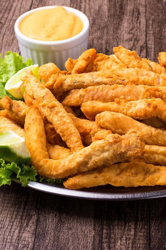 Tiras de Peixe Frito